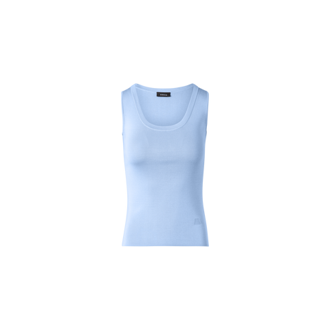 Tanktop aus Seidenstrick
