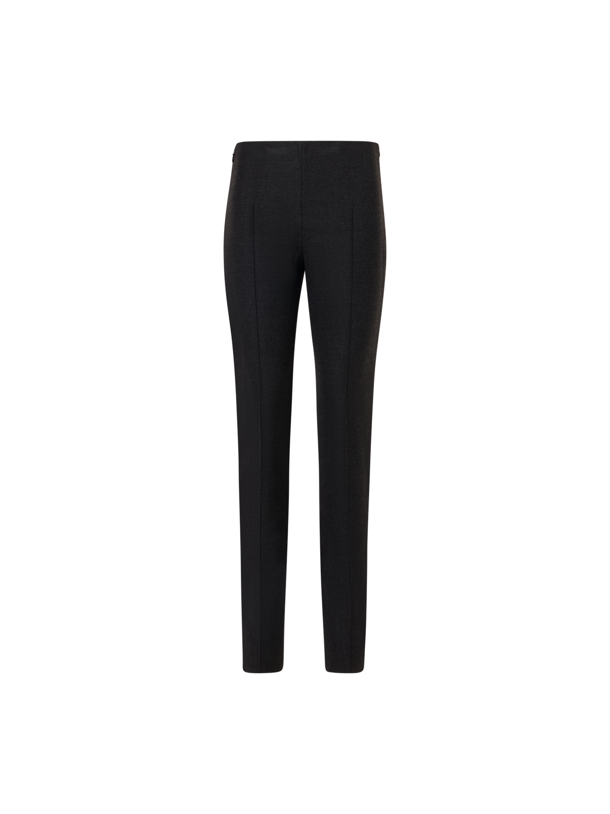 Designer Schmale Hose aus Wollflanell - Grau