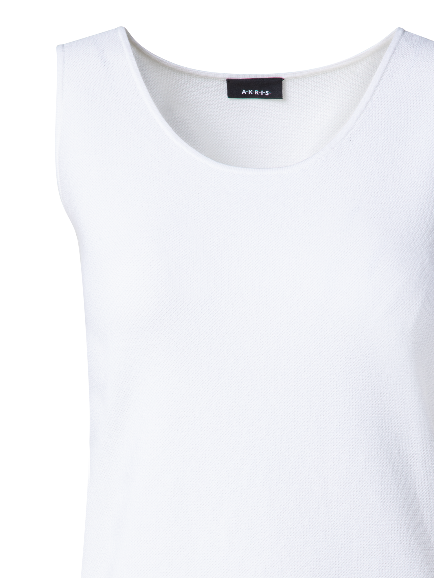 Designer Tank Top aus Baumwoll-Piqué