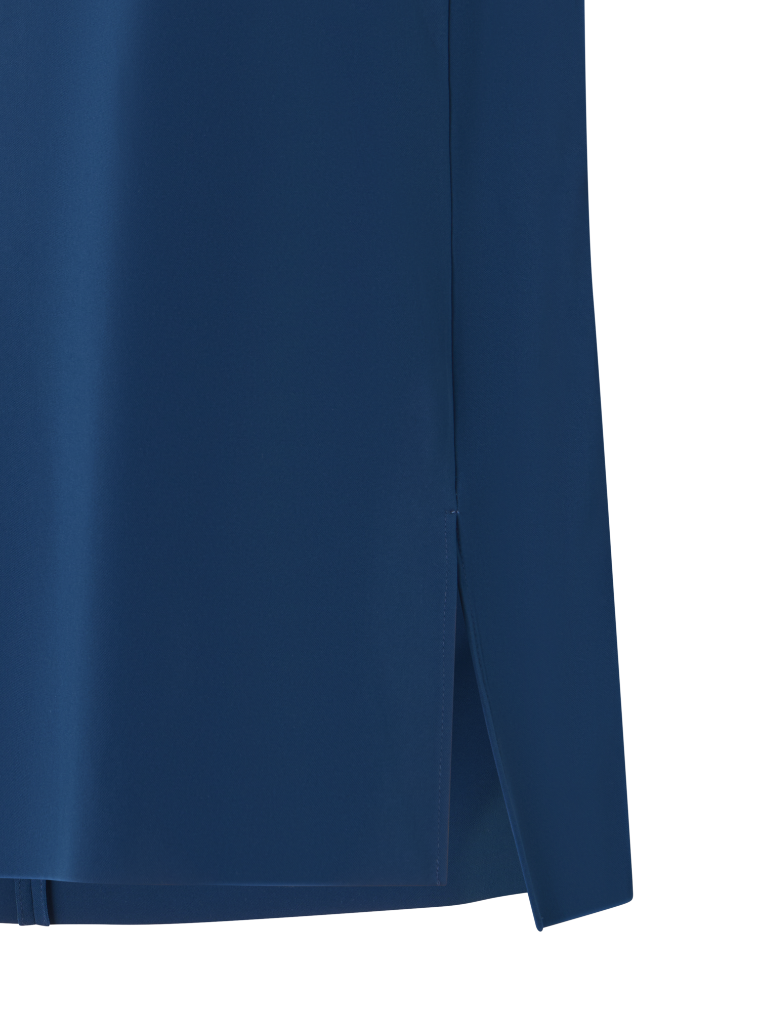 Designer Charakteristische, ärmellose Bluse aus Lasercut - Dunkelblau - Blau