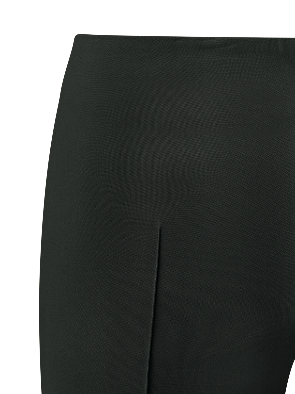Designer Slim Hose aus Baumwoll-Techno-Stretch - Schwarz