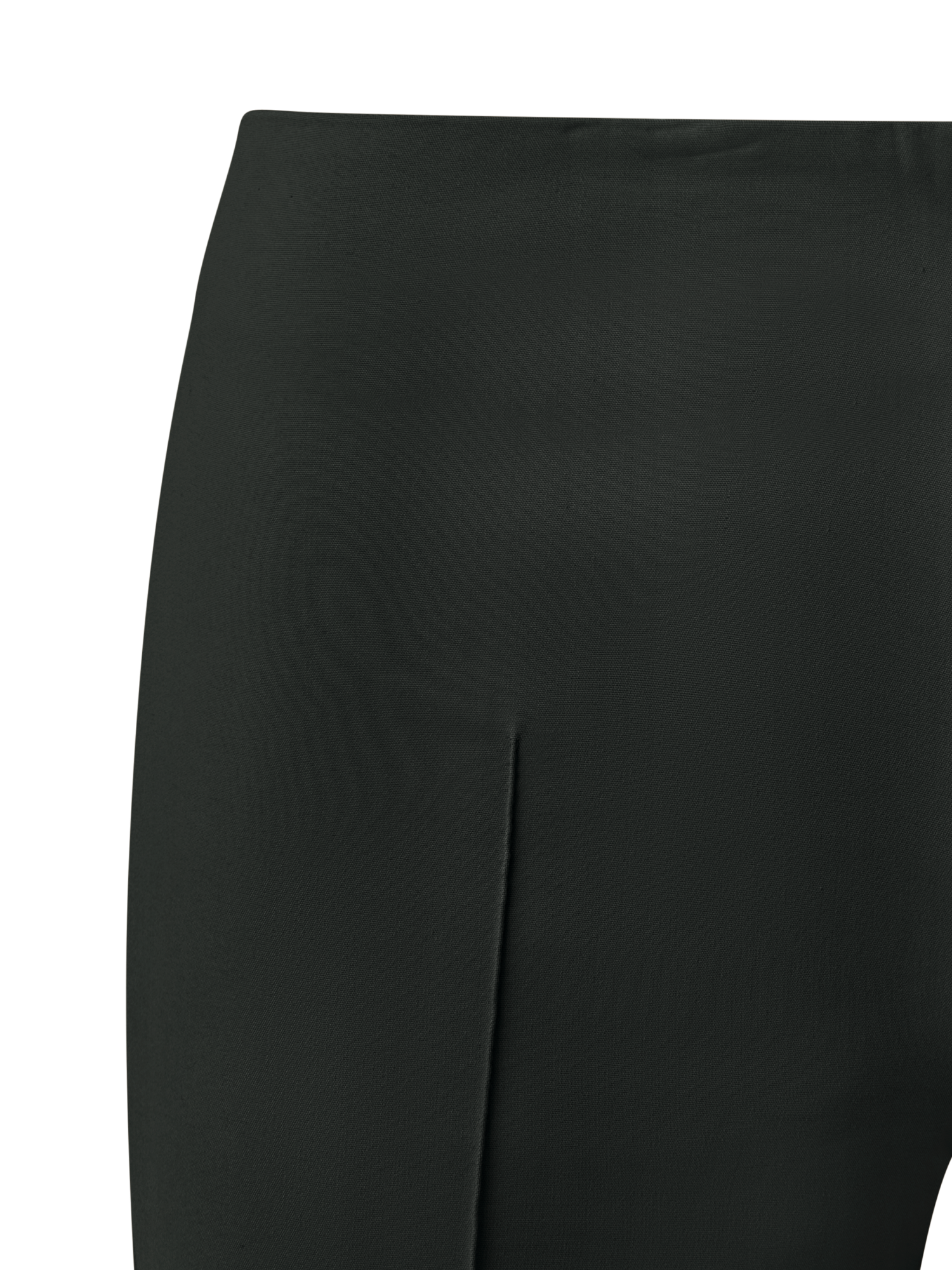 Designer Slim Hose aus Baumwoll-Techno-Stretch - Schwarz