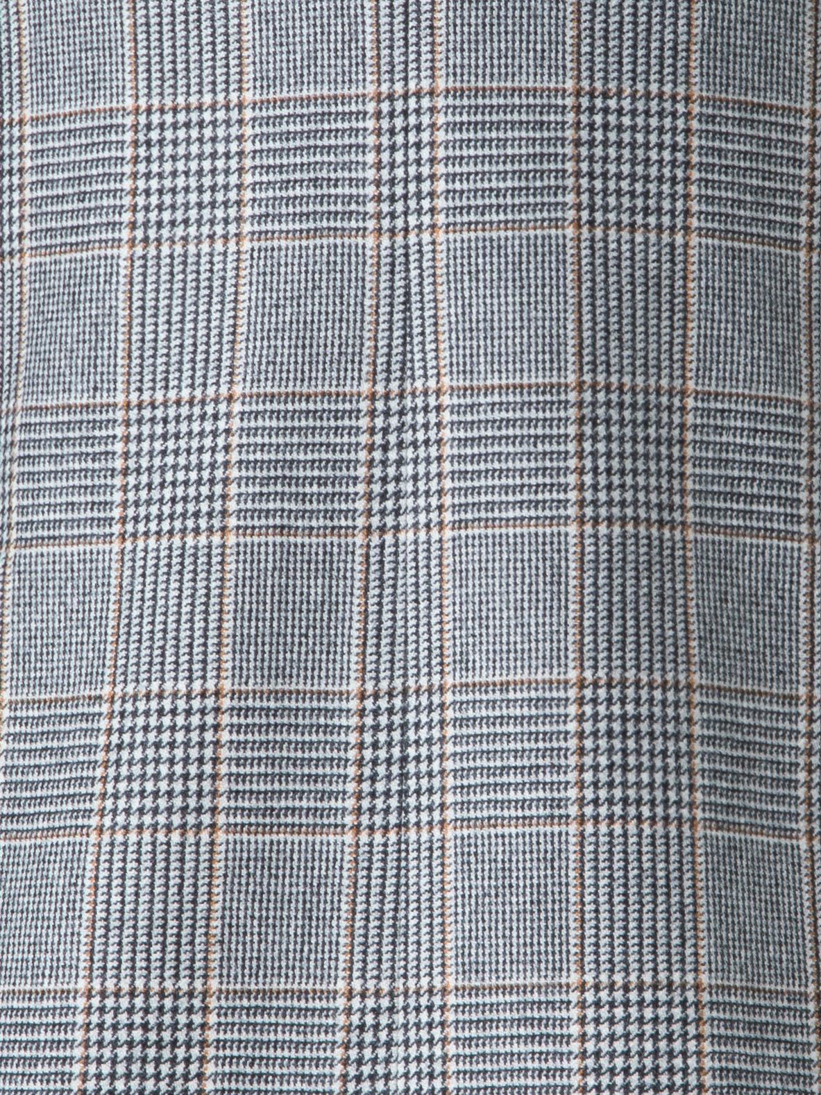 Designer Langer Prince of Wales Blazer aus Kaschmir - Schwarz - Bunt