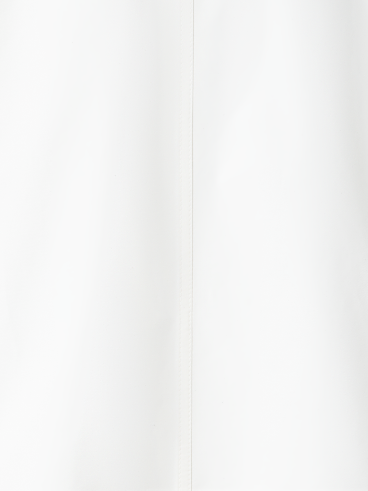 Designer Wasserabweisender Parka aus Baumwollmischung - Ecru - Weiss