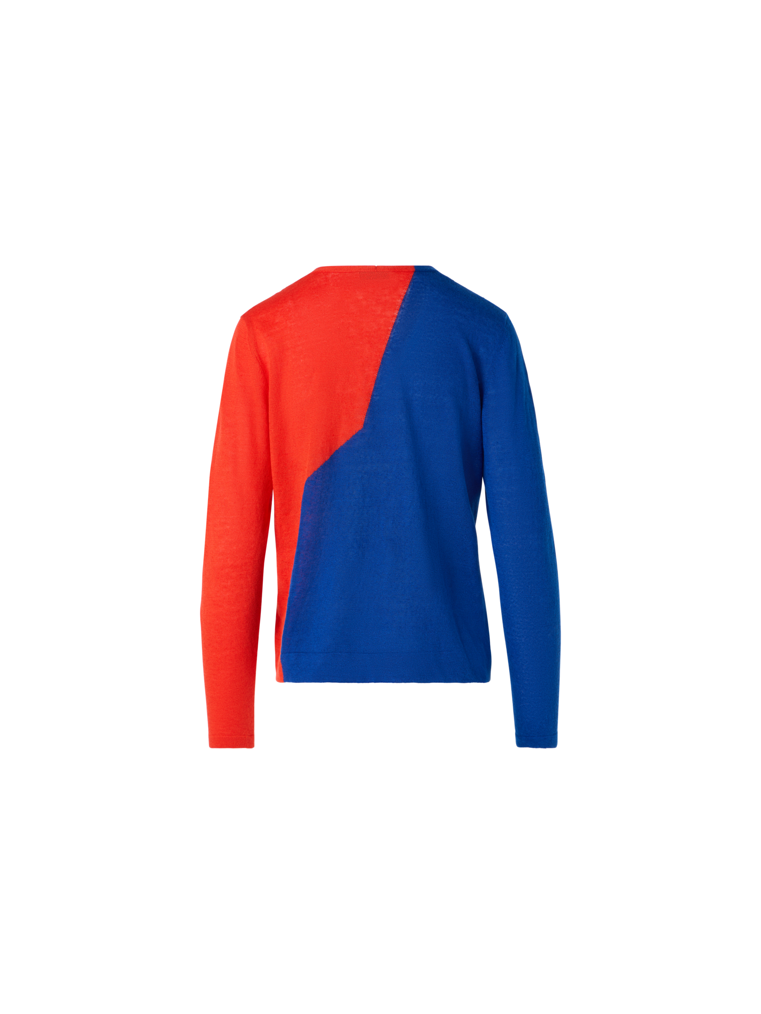 Designer Oversize-Pullover mit High-Plains-Intarsie - Bunt