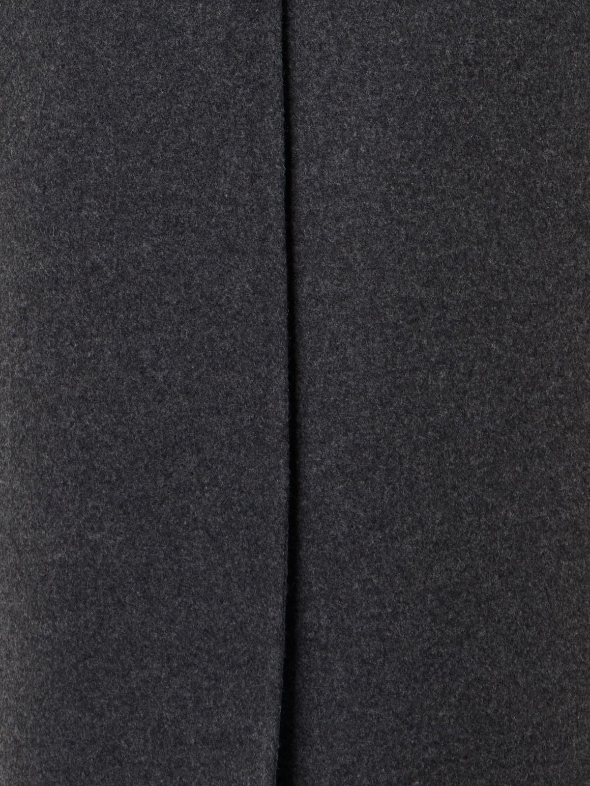 Designer Duo Mantel aus Filzwolle mit abnehmbarem Bolero - Grau