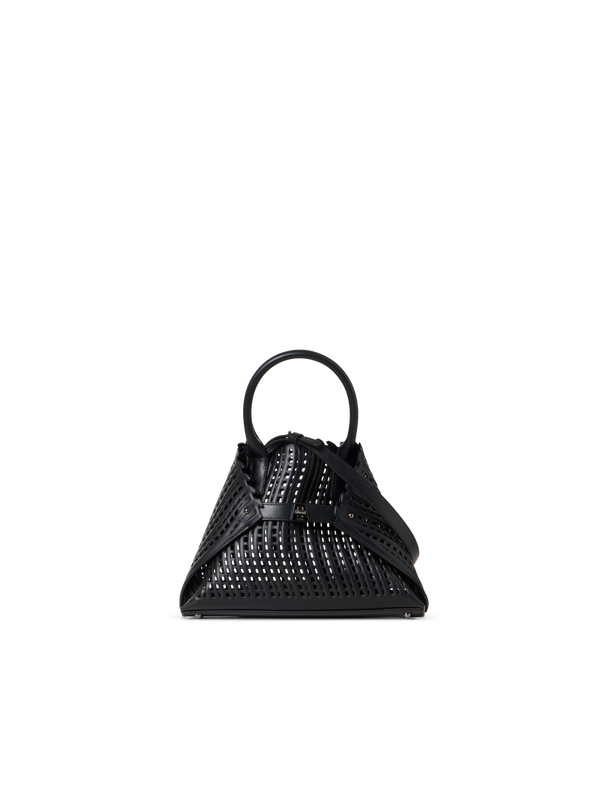 Designer Ai Little Top Handle Tote Bag - Schwarz