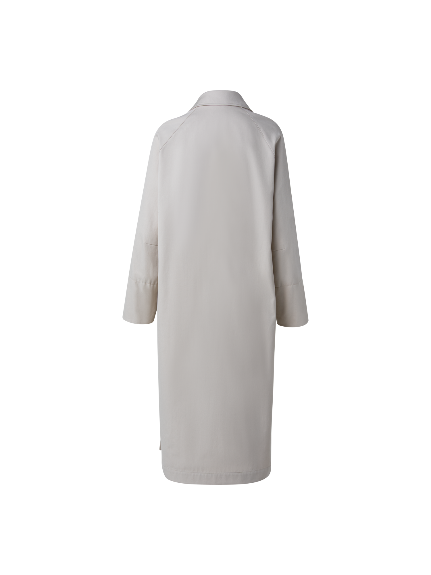 Designer Mantel aus Baumwoll-Gabardine