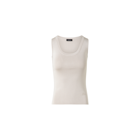 Tanktop aus Seidenstrick