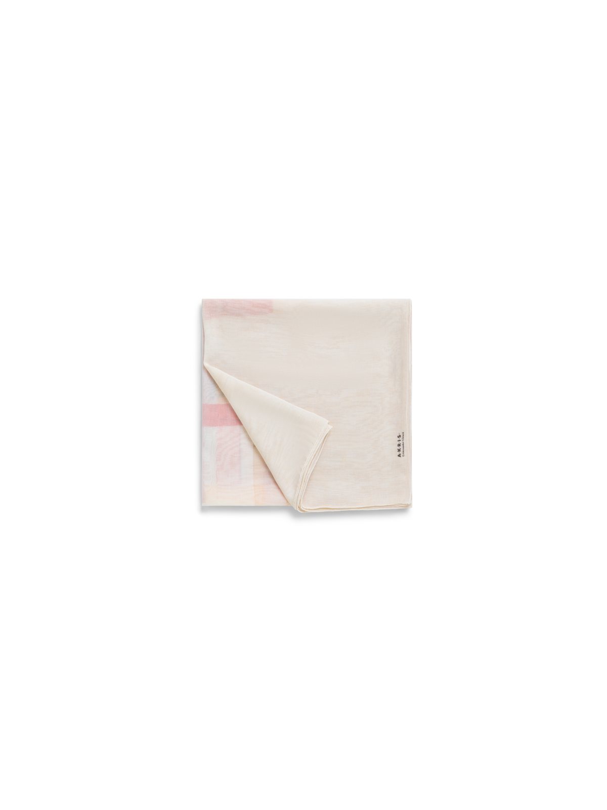 Designer Schal aus Baumwolle und Seide mit Mural Druck - Bunt