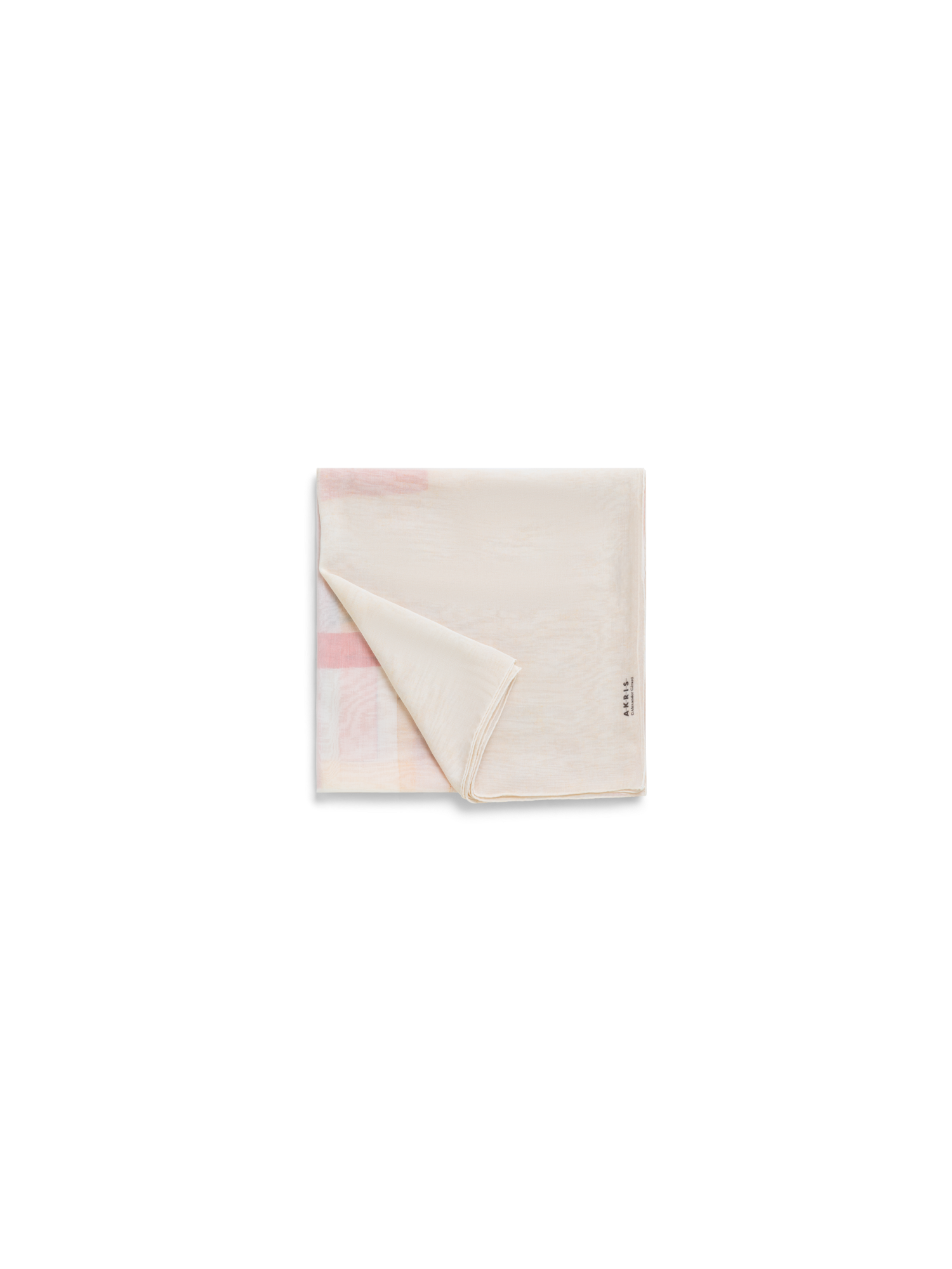 Designer Schal aus Baumwolle und Seide mit Mural Druck - Bunt