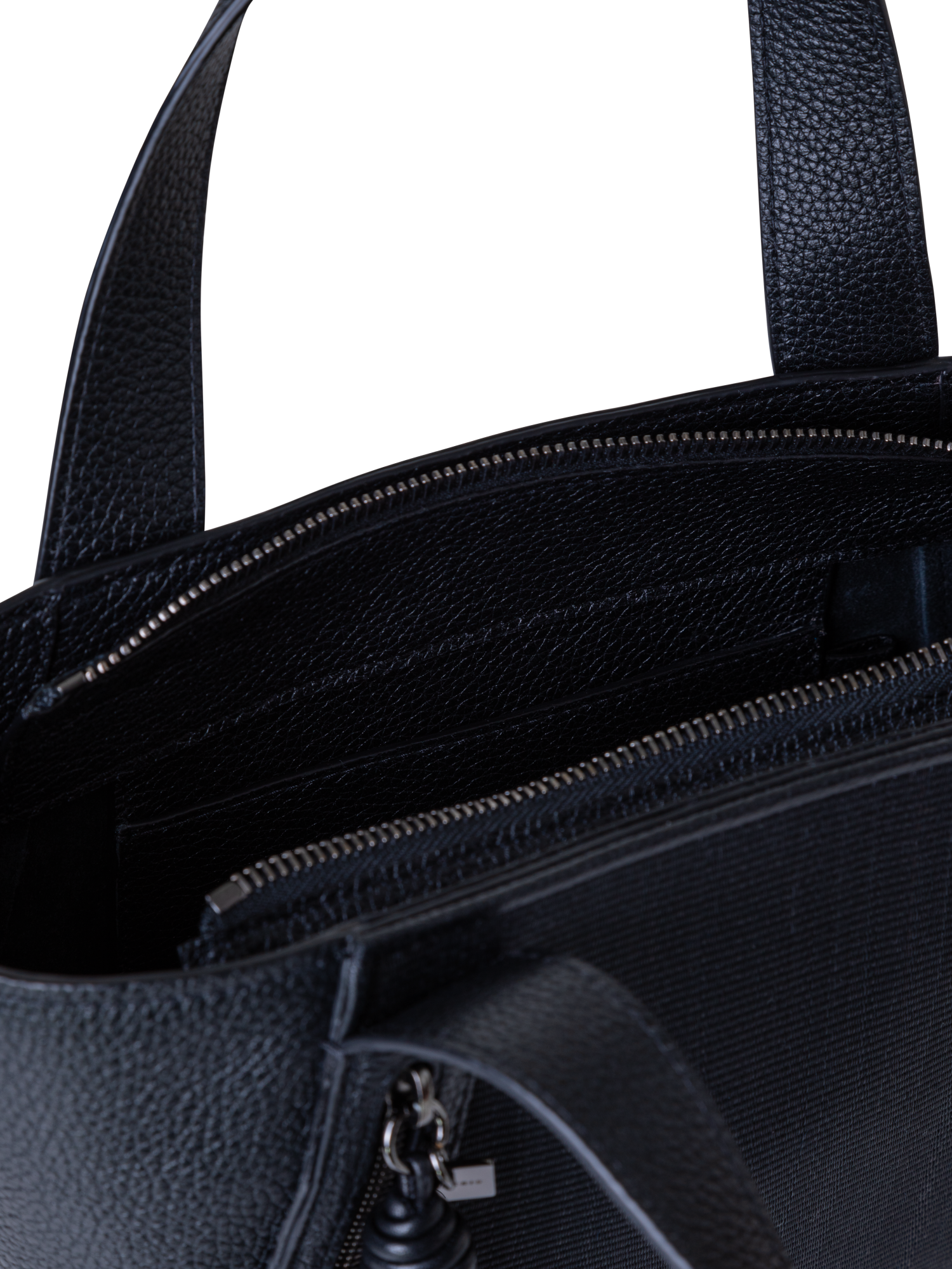 Designer Alexa Little Zip Top Handle Tote - Schwarz