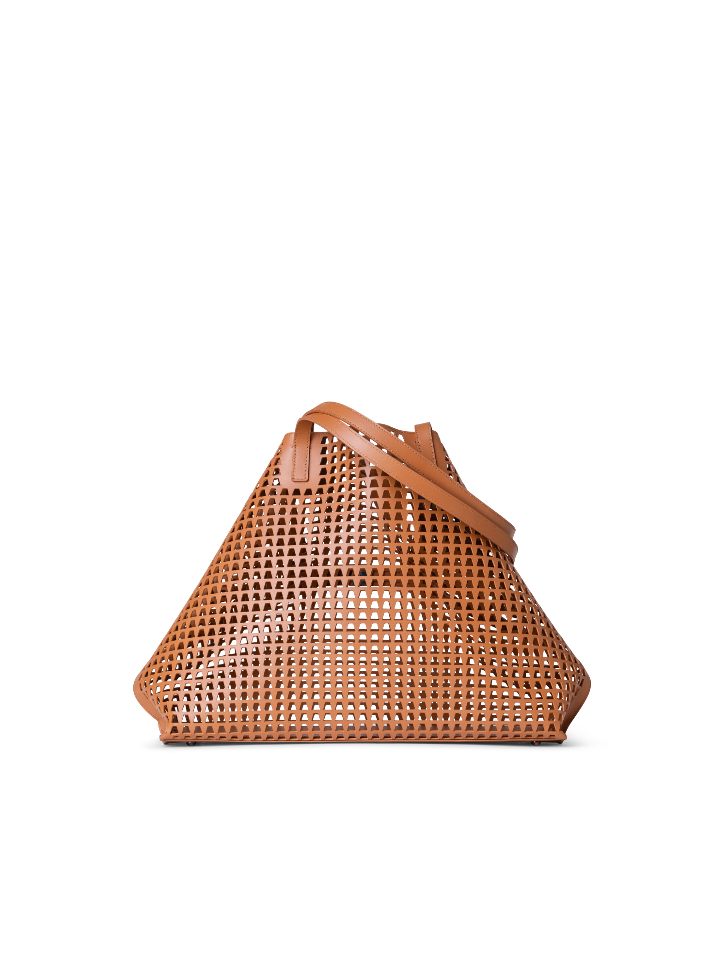 Designer Ai Medium Shoulder Tote - Braun