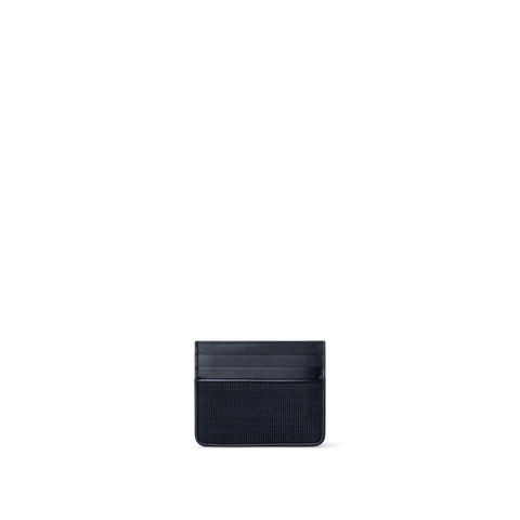 Kartenhalter aus Rosshaar und Leder