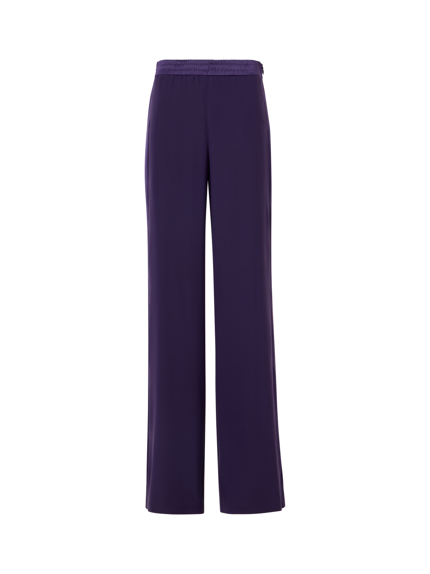 Designer Filibert Straight-Leg Hose aus Stretch-Seide - Violett