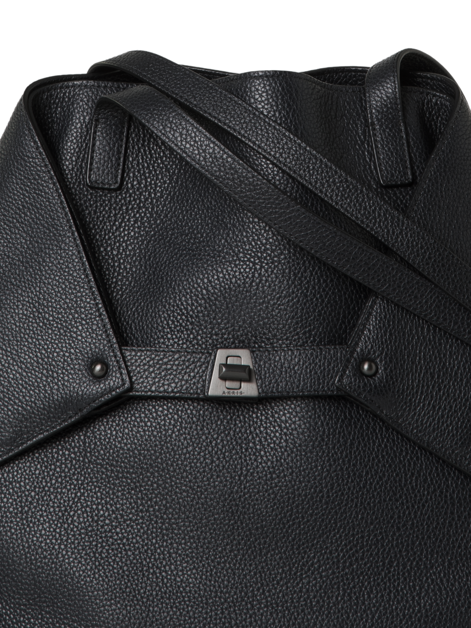 Designer Ai Medium Shoulder Tote - Schwarz