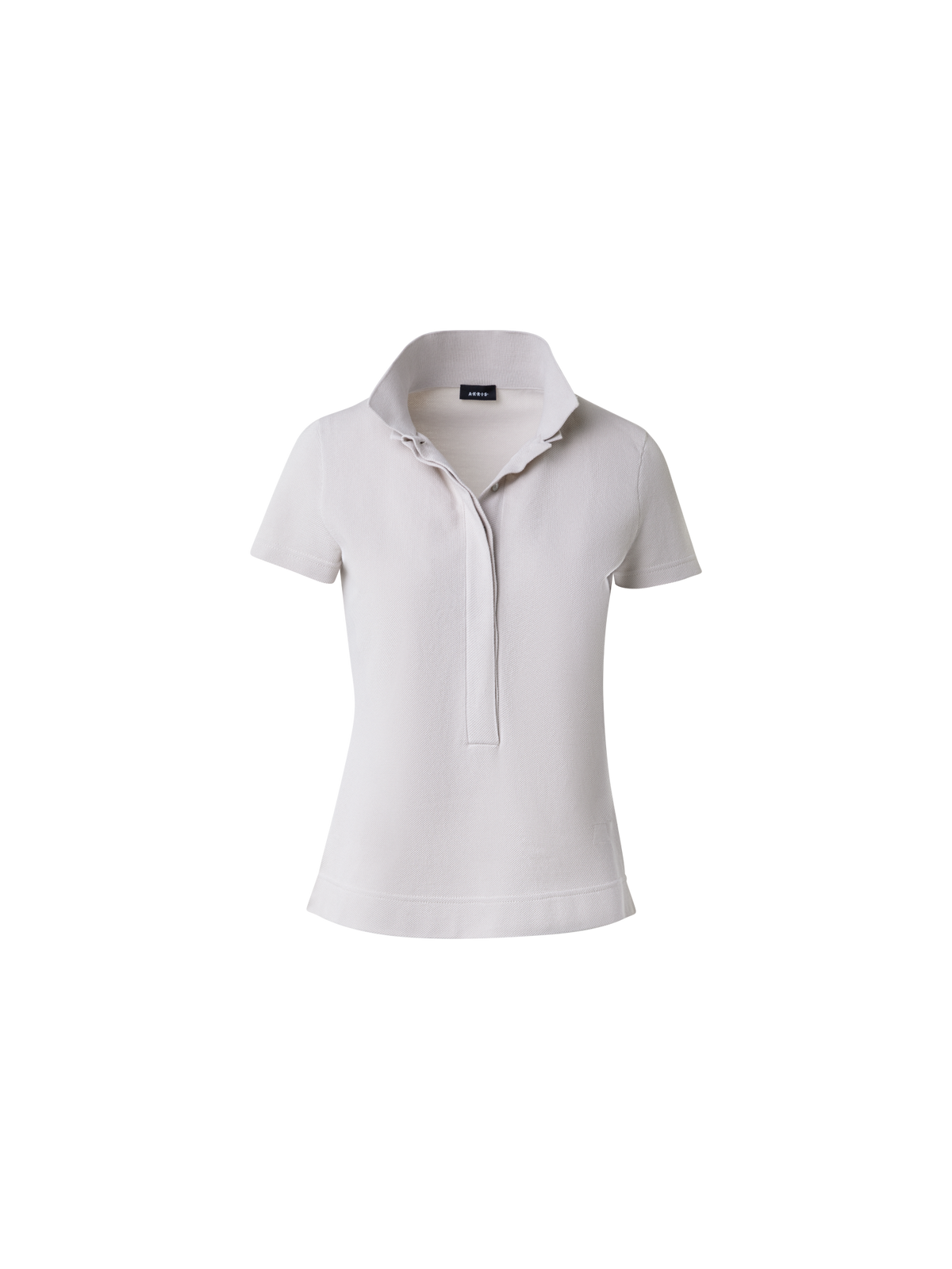 Designer Baumwoll-Poloshirt - Grau - Beige