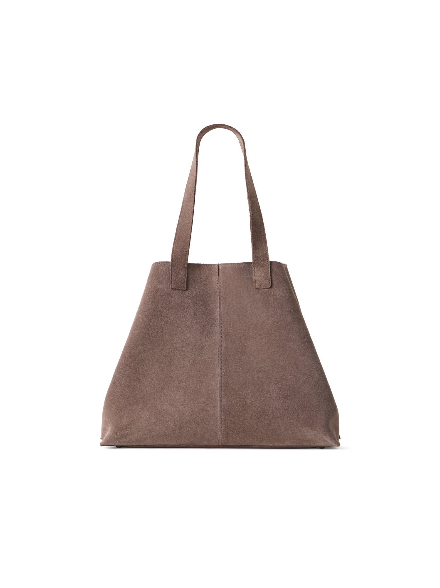 Designer Ai Medium Shoulder Tote Bag - Braun