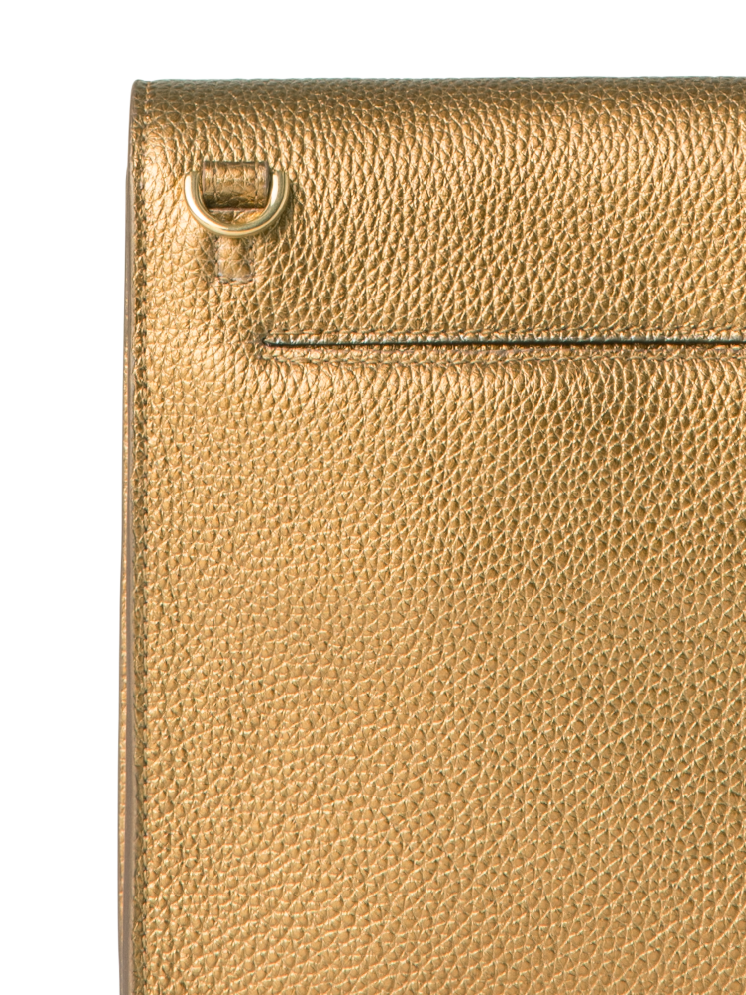 Designer Anouk Mini Messenger Bag - Gold