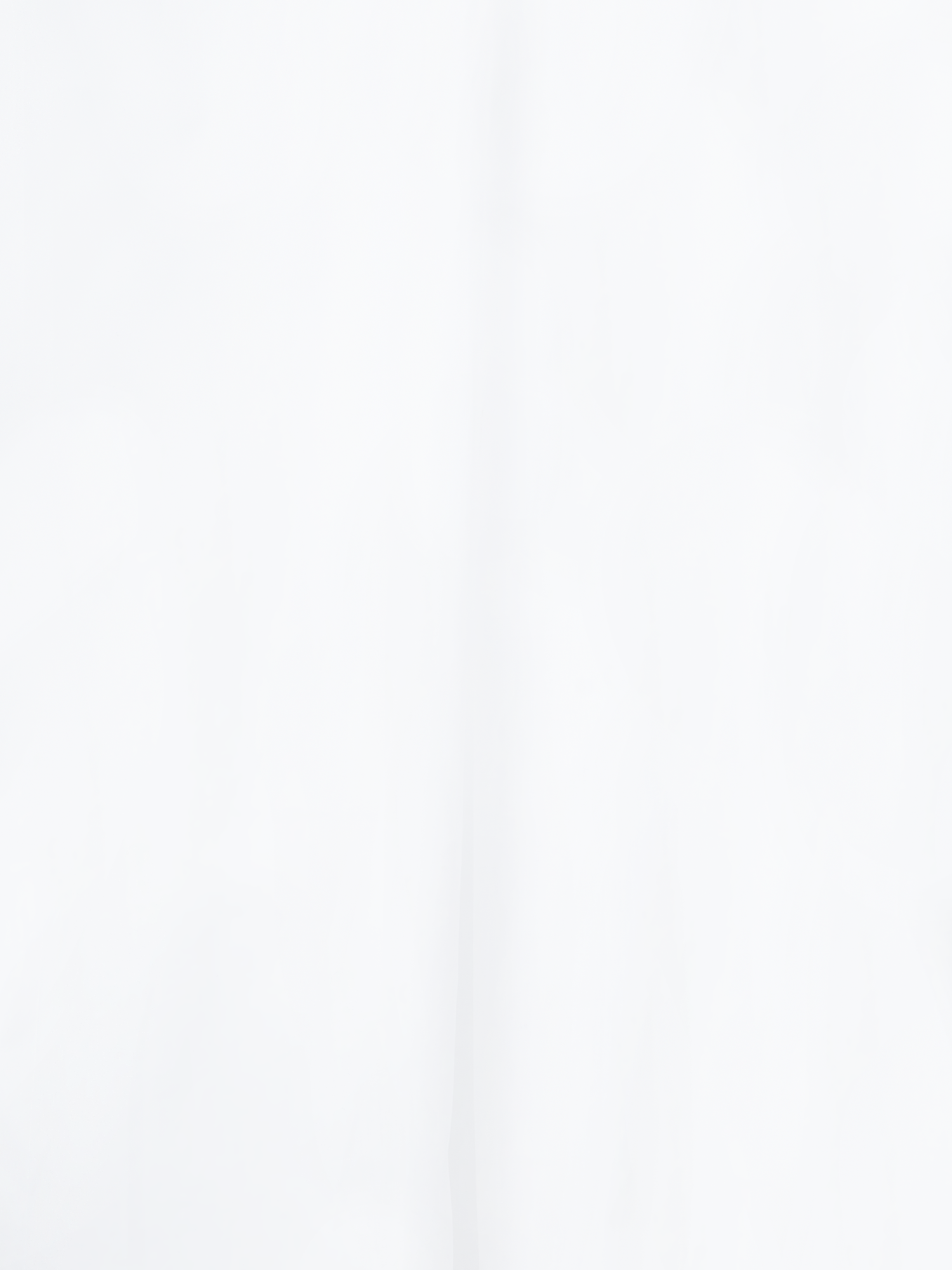 Designer Oversize Tunika-Bluse aus Baumwolle - Ecru - Weiss