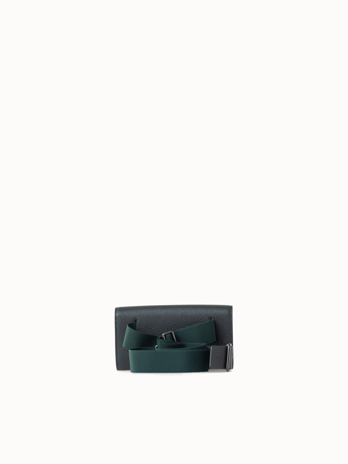 Small Belt Bag in Cervo Leather with Detachable Belt