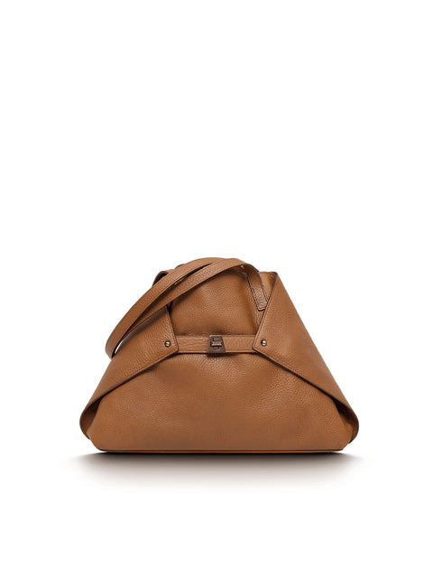 Small Shoulder Bag in Cervocalf Leather