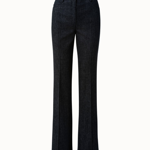Stretch Denim Bootcut Pants