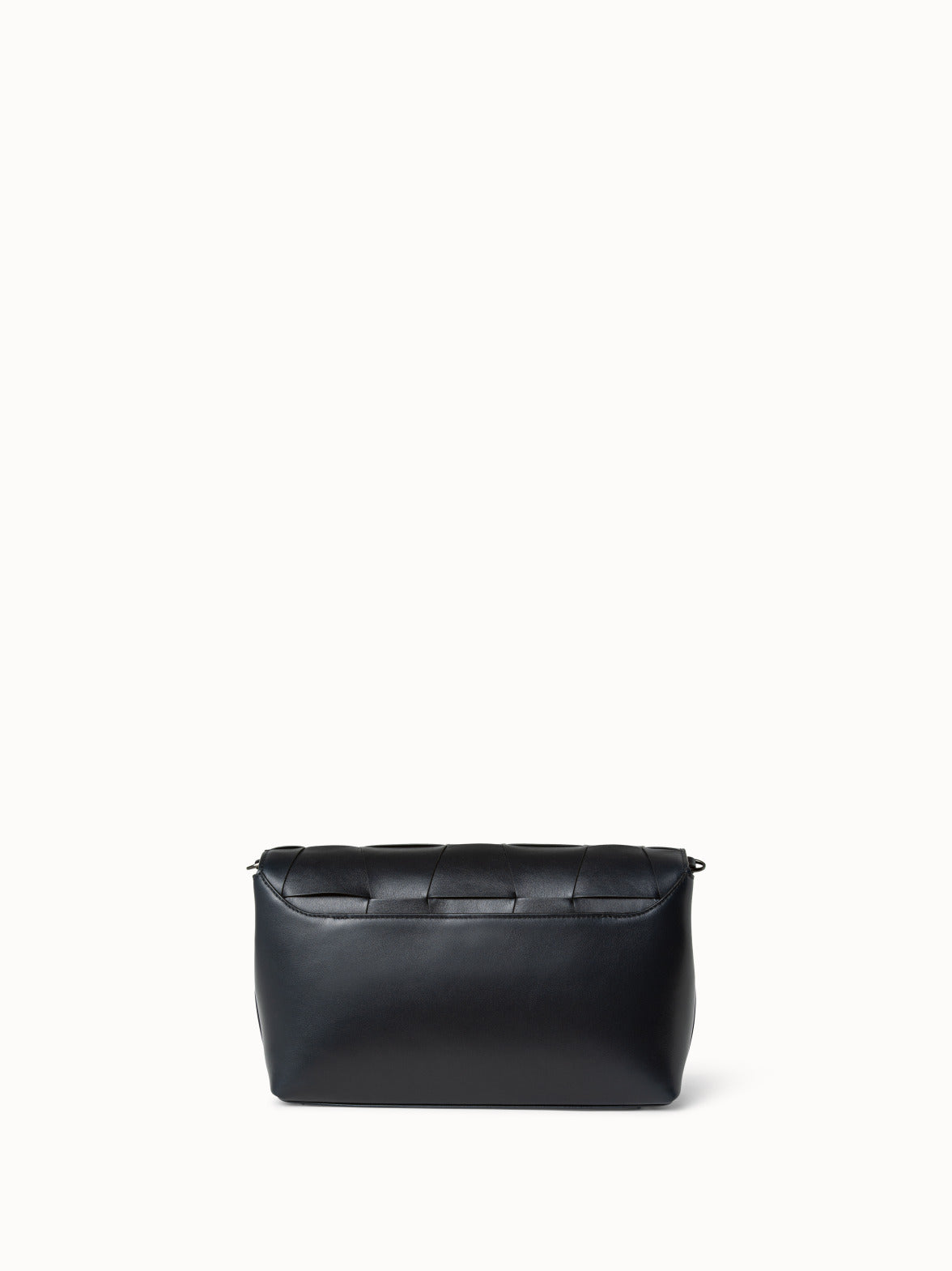 Anouk Day Bag in Braided Trapezoids - navy