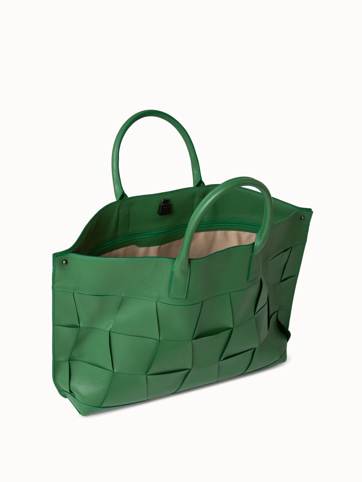 Braided Trapezoids Medium Ai Messenger - green