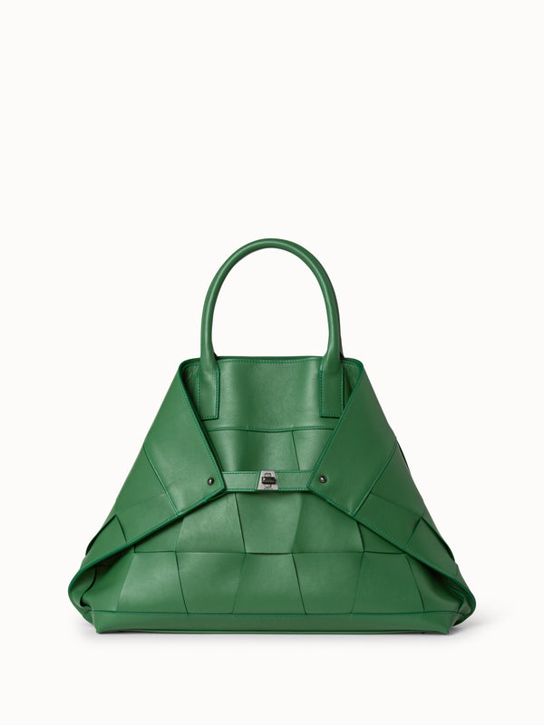 Braided Trapezoids Medium Ai Messenger - green