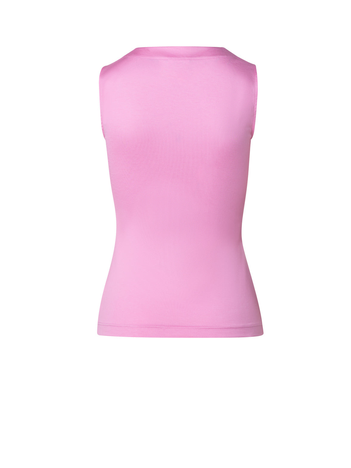 Modal-Stretch Top mit quadratischem Ausschnitt - Rosa