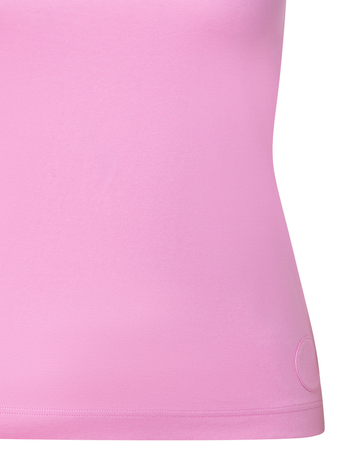 Modal-Stretch Top mit quadratischem Ausschnitt - Rosa