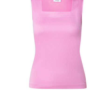 Modal Stretch Top with Square Neck