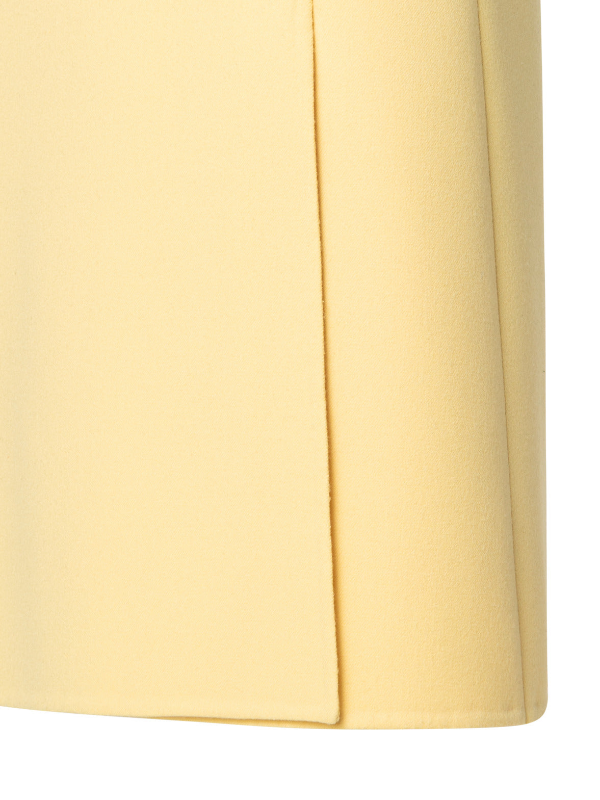 Wool Double Face A-Line Skirt