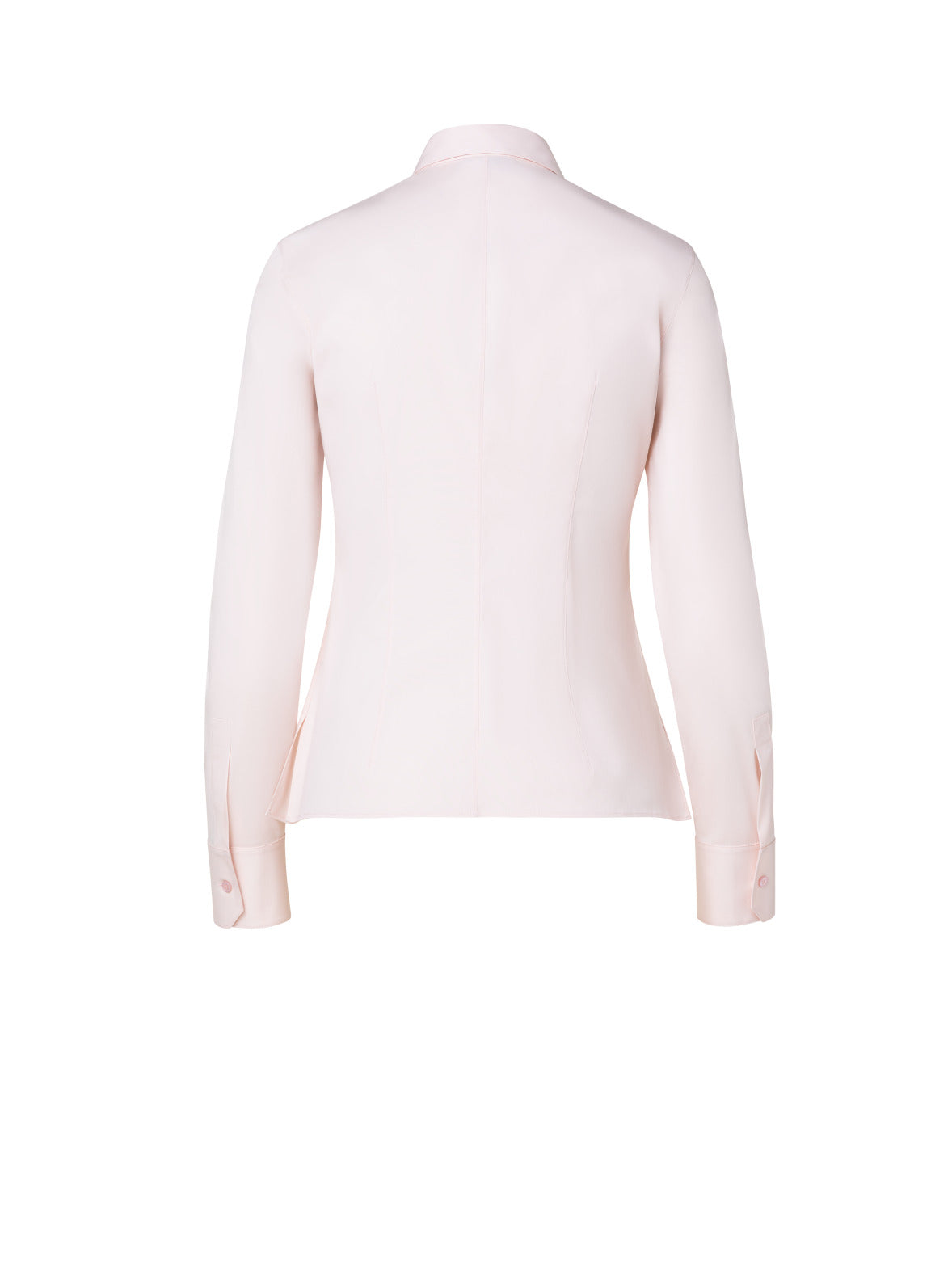 Fitted Cotton Poplin Stretch Blouse