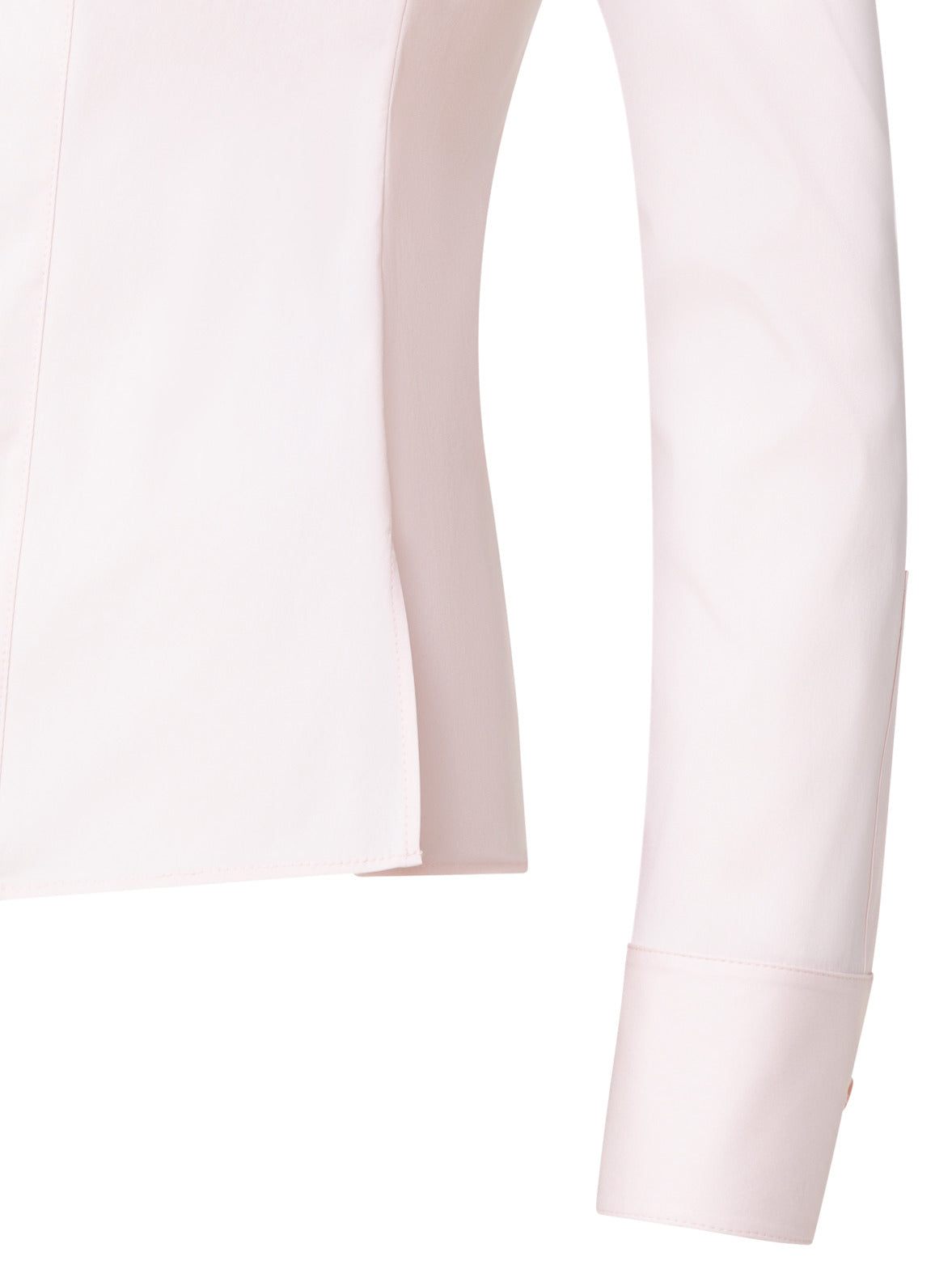 Fitted Cotton Poplin Stretch Blouse