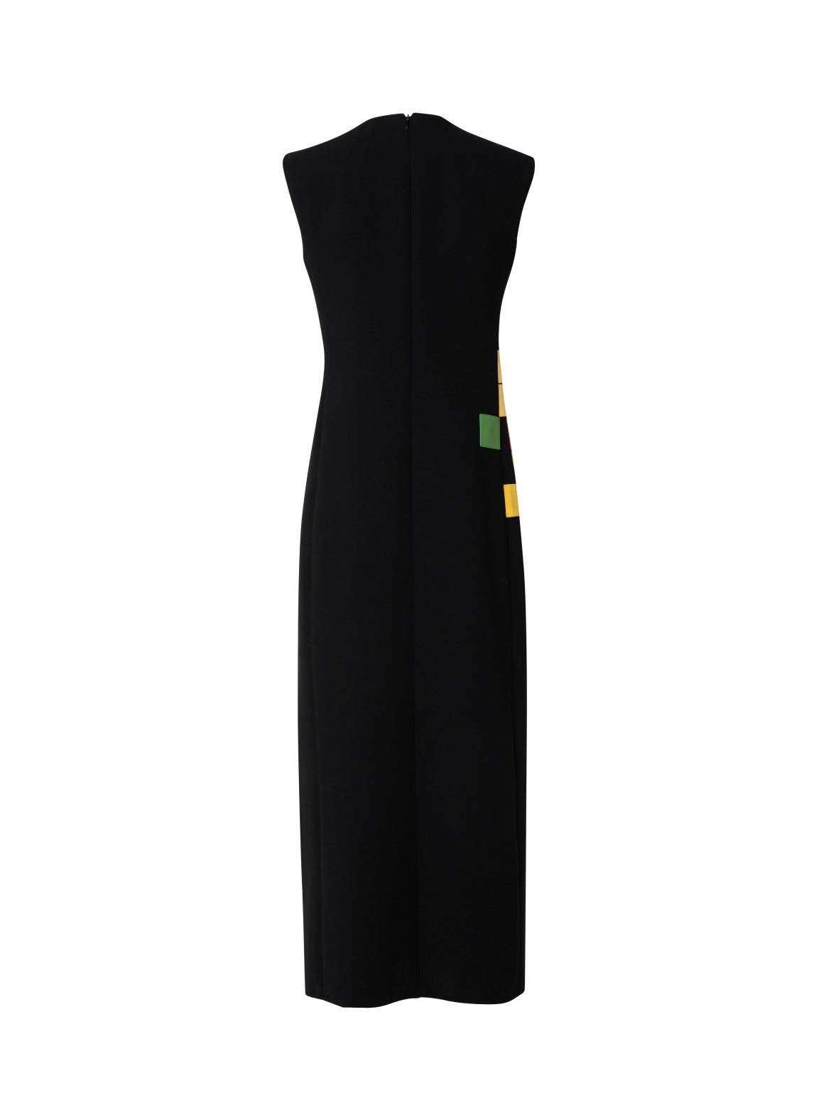 Daffodils Leather Embellishment Dress