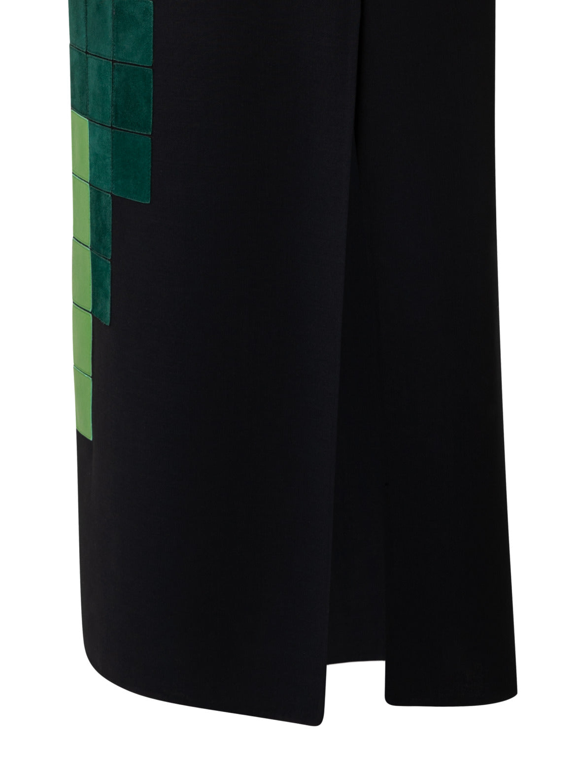 Daffodils Leather Embellishment Dress