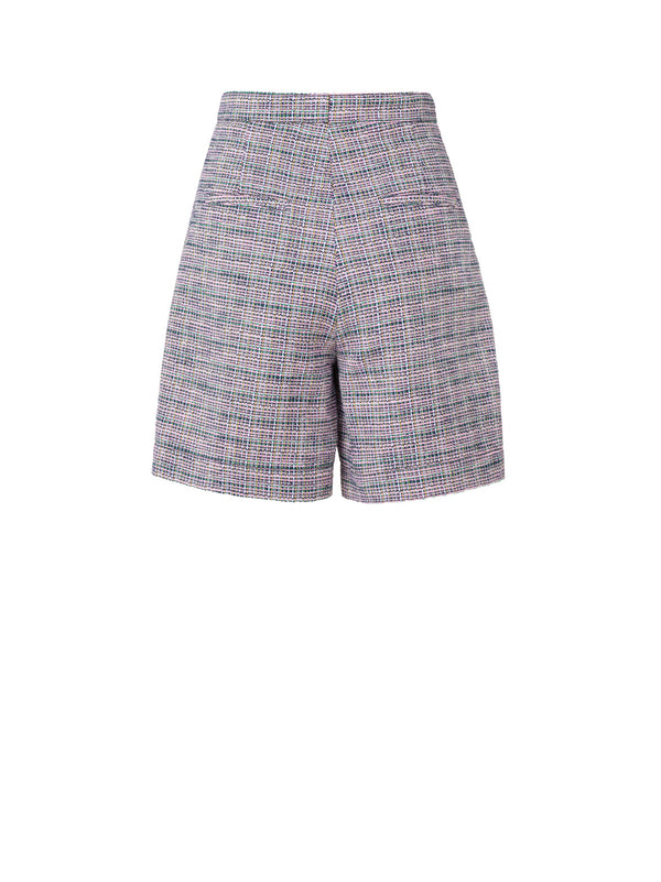 Filia pant - cotton linen tweed short