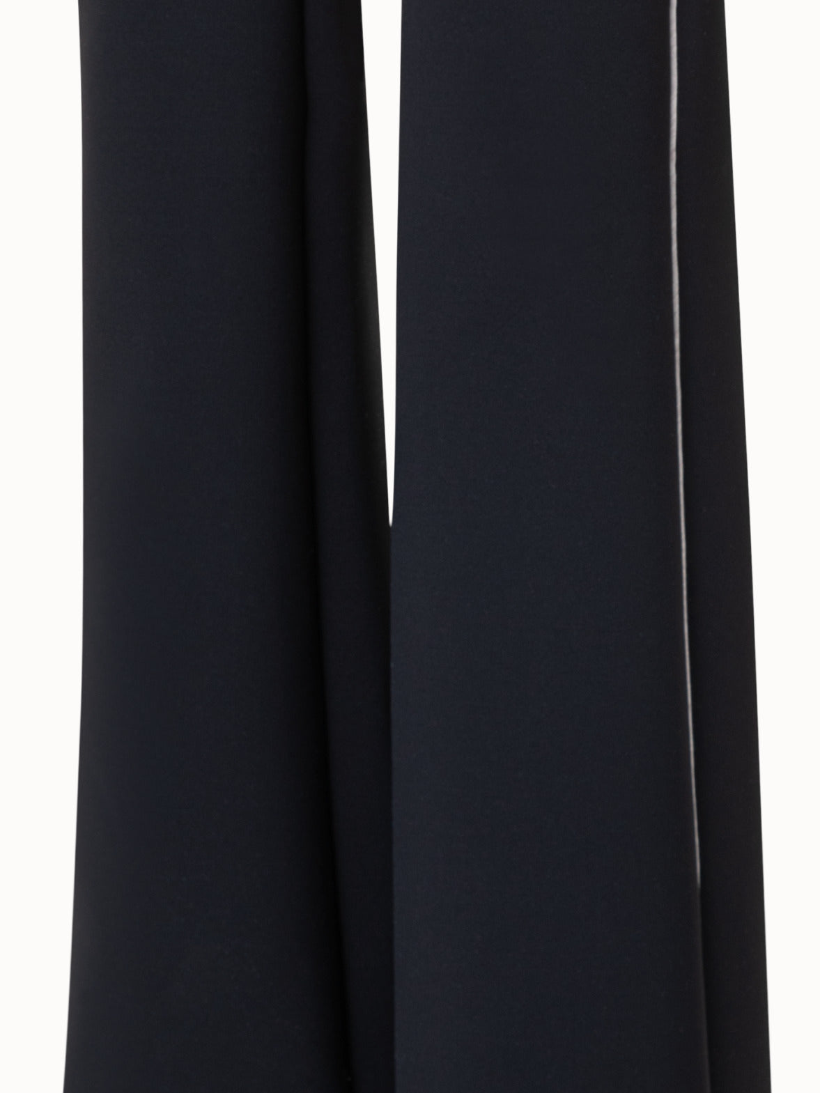 Techno Neoprene Bootcut Pants - black
