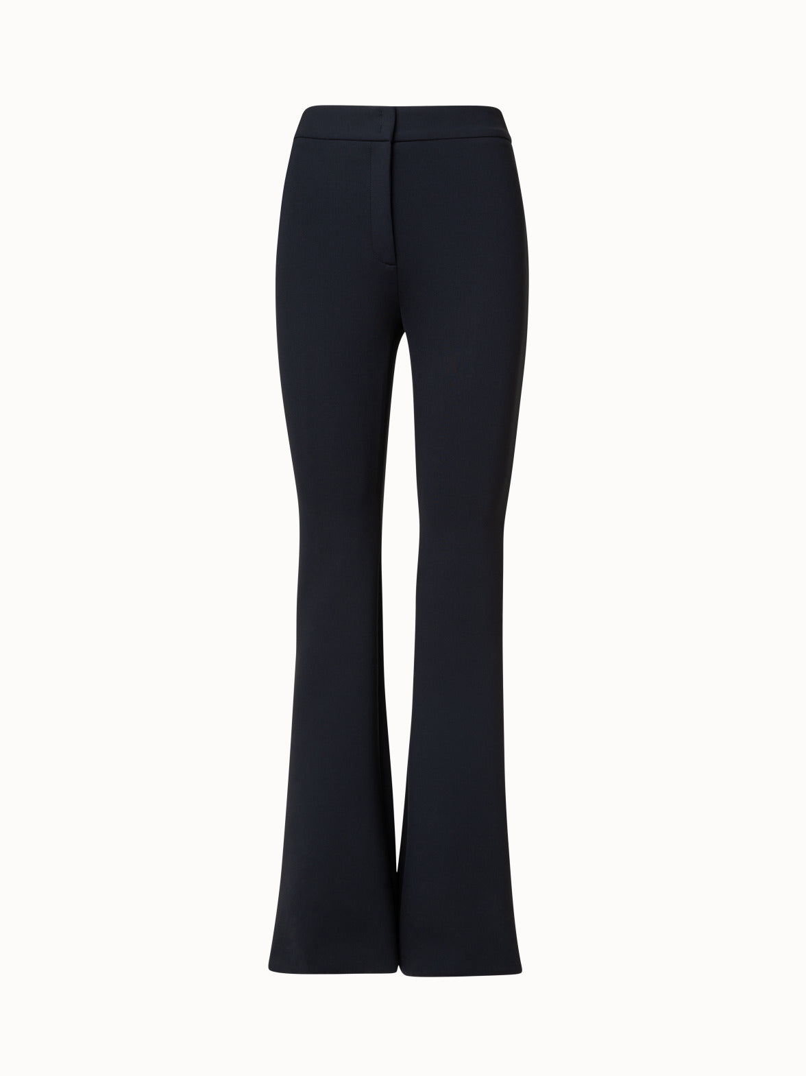 Techno Neoprene Bootcut Pants - black