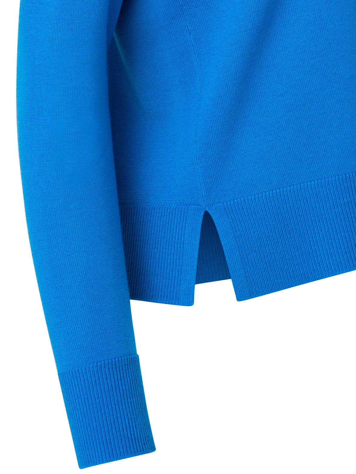 Pullover With Color Block Stripe Detail
