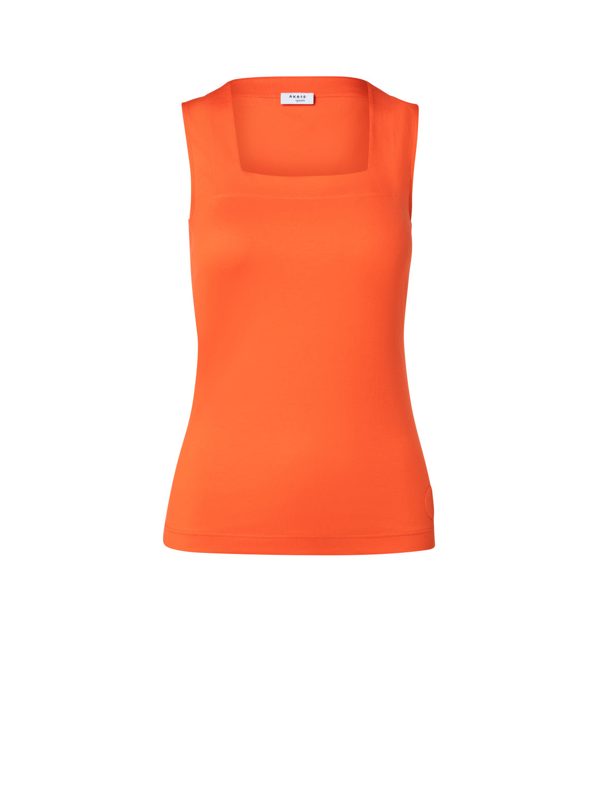 Signature Square Neck Cotton Jersey Top