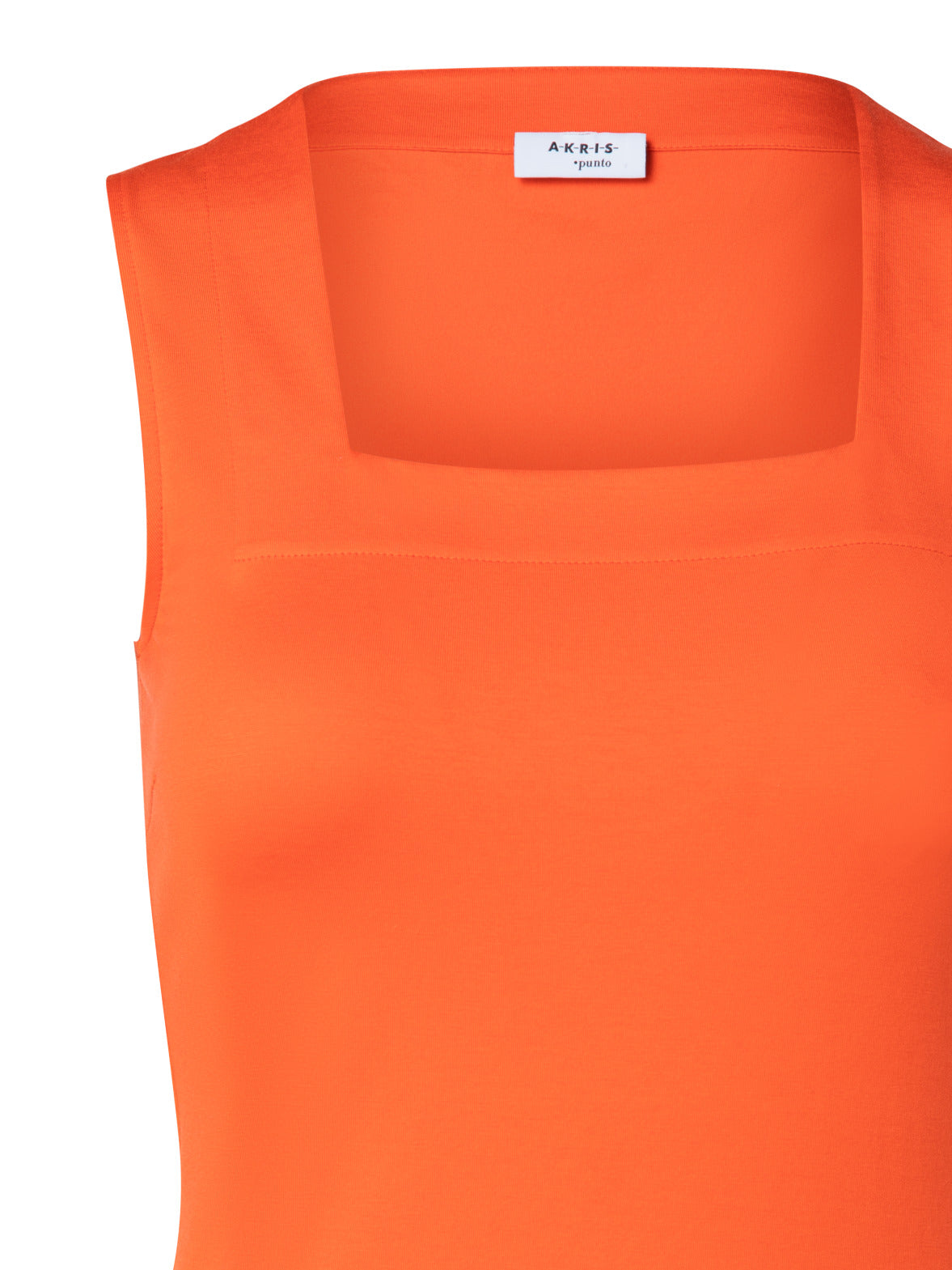 Signature Square Neck Cotton Jersey Top