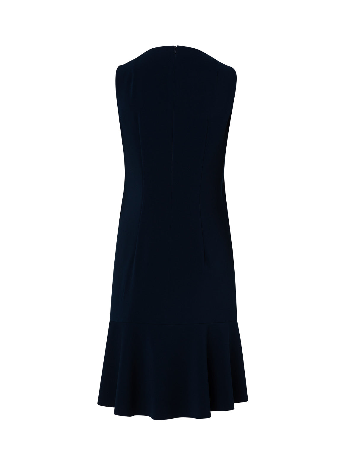 Shift Dress With 3d Tropical Leave Application