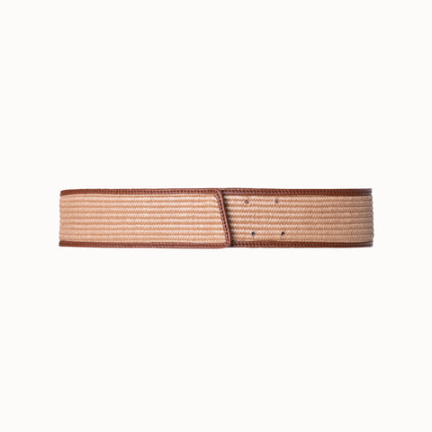 Raffia Belt