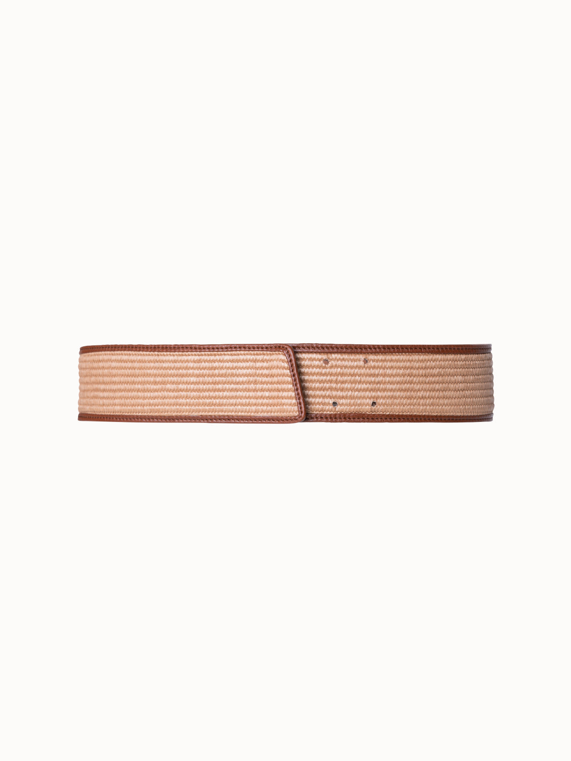 Raffia Belt - beige