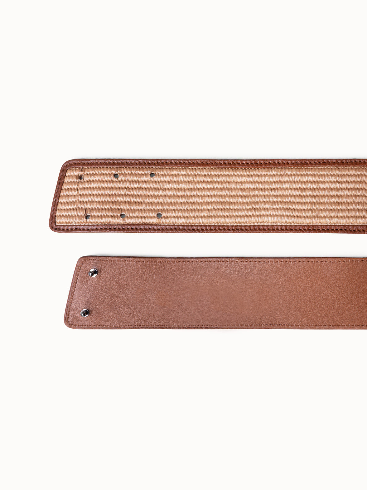 Raffia Belt - beige