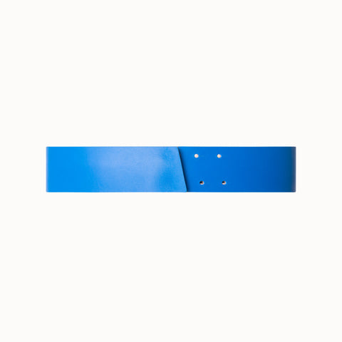 Leather Belt with Lasercut Lettering