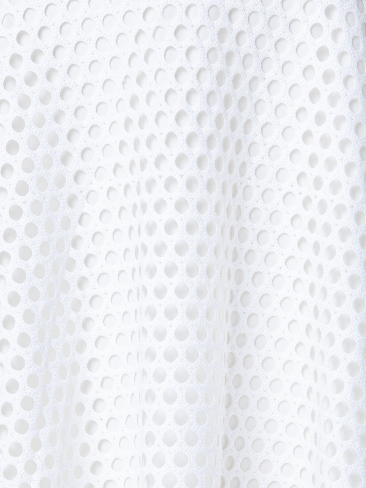 Flared Midi Skirt In Mesh Techno Guipure